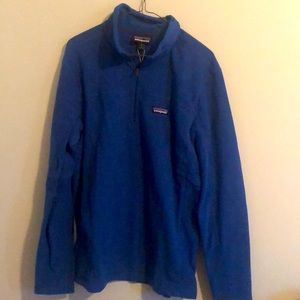 Quarter Zip Blue Patagonia Pullover